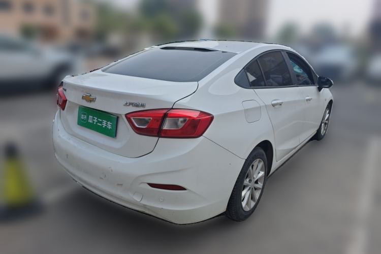 Used Chevrolet Cruze 2017 1.5L Automatic Pioneer Sunroof Edition Rear Right 45 Deg