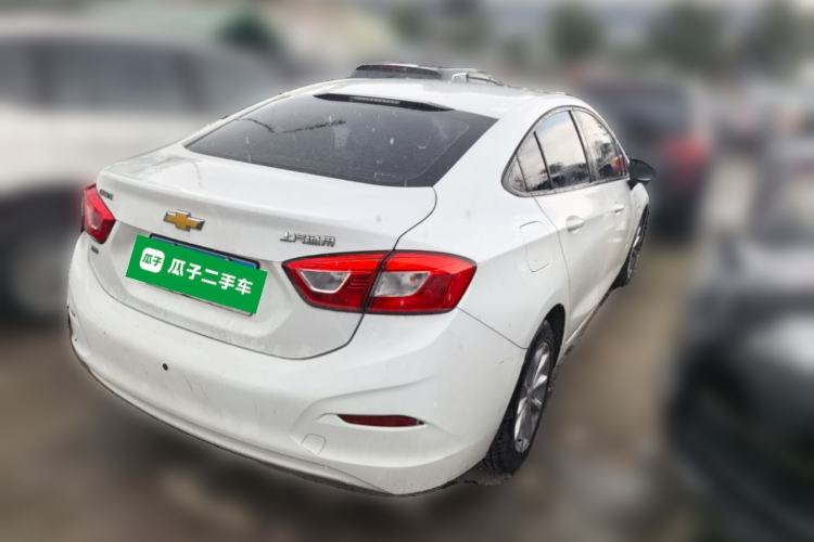 Used Chevrolet Cruze 2017 1.5L Automatic Pioneer Sunroof Edition Rear Right 45 Deg