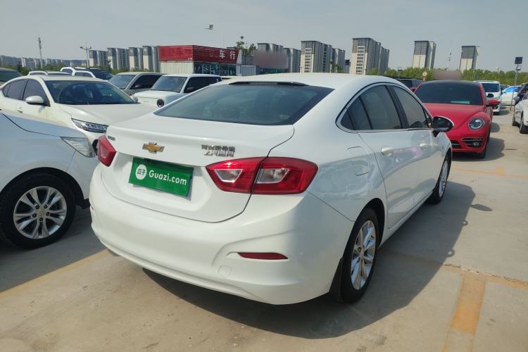 Used Chevrolet Cruze 2017 1.5L Automatic Pioneer Sunroof Edition Rear Right 45 Deg