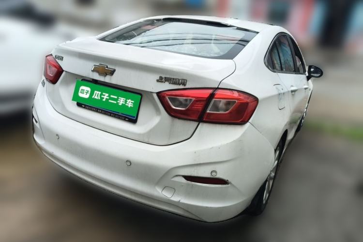 Used Chevrolet Cruze 2017 1.5L Automatic Pioneer Sunroof Edition Rear Right 45 Deg