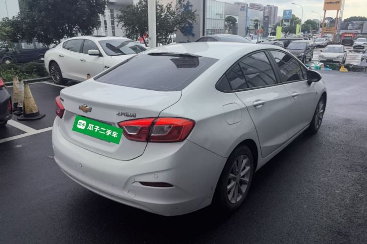 Used Chevrolet Cruze 2017 1.5L Automatic Pioneer Sunroof Edition Rear Right 45 Deg