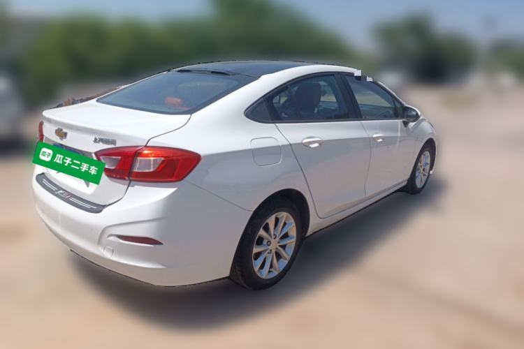 Used Chevrolet Cruze 2017 1.5L Automatic Pioneer Sunroof Edition Rear Right 45 Deg