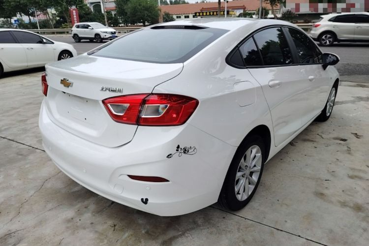 Used Chevrolet Cruze 2017 1.5L Automatic Pioneer Sunroof Edition Rear Right 45 Deg