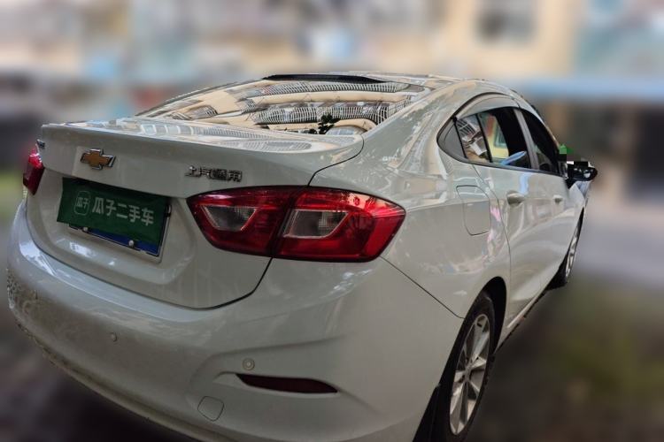 Used Chevrolet Cruze 2017 1.5L Automatic Pioneer Sunroof Edition Rear Right 45 Deg