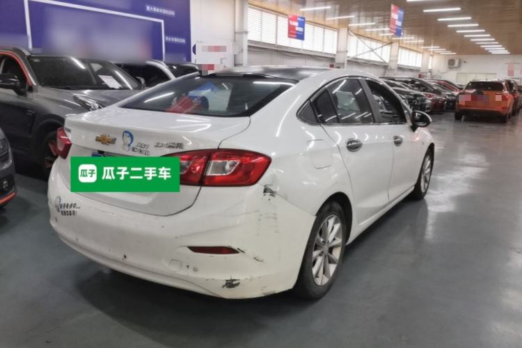 Used Chevrolet Cruze 2017 1.5L Automatic Pioneer Sunroof Edition Rear Right 45 Deg