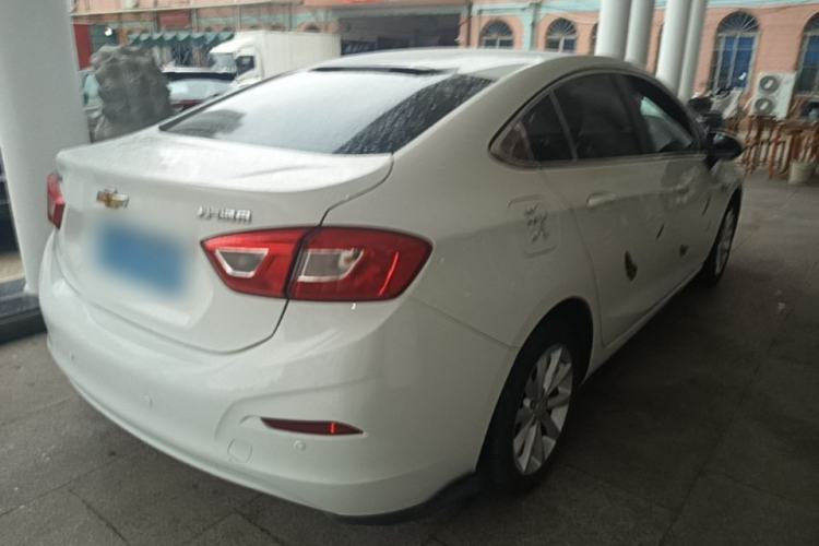 Used Chevrolet Cruze 2017 1.5L Automatic Pioneer Sunroof Edition Rear Right 45 Deg