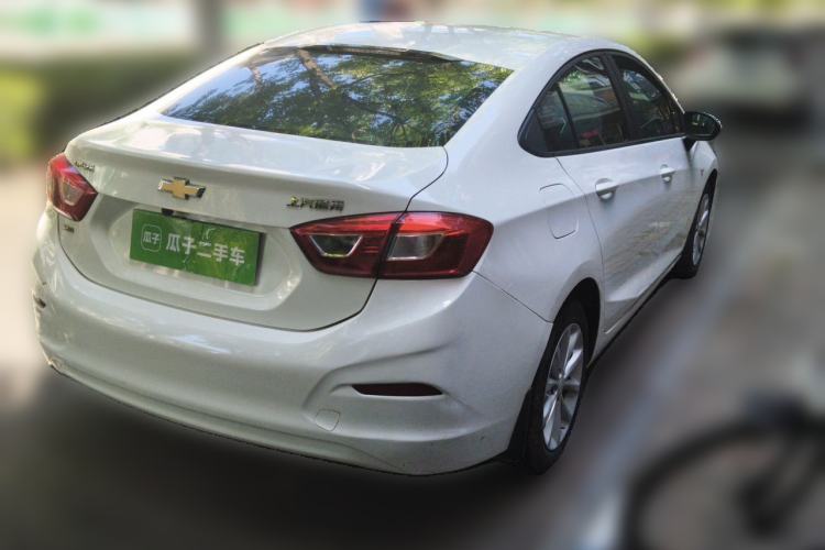 Used Chevrolet Cruze 2017 1.5L Automatic Pioneer Sunroof Edition Rear Right 45 Deg