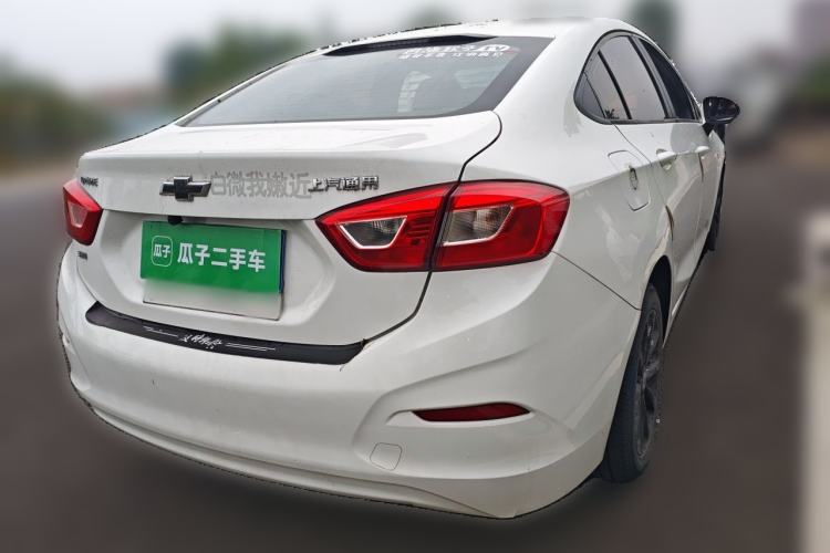 Used Chevrolet Cruze 2017 1.5L Automatic Pioneer Sunroof Edition Rear Right 45 Deg