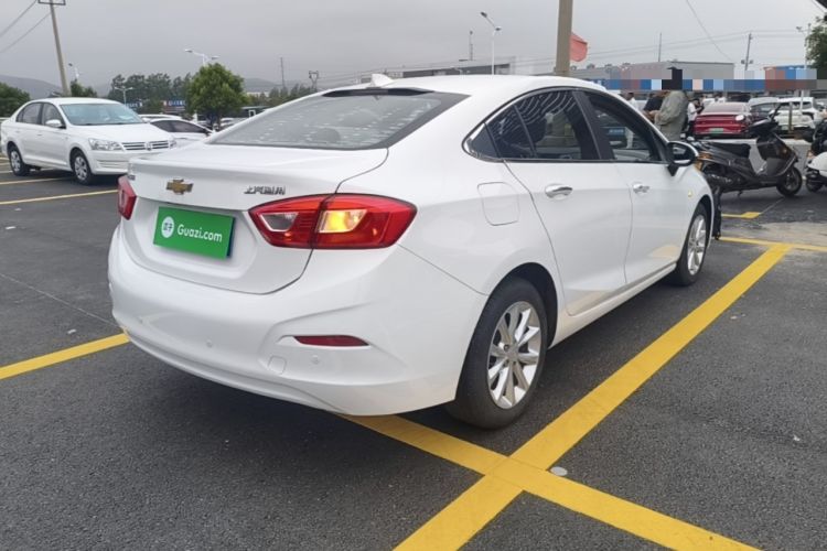 Used Chevrolet Cruze 2017 1.5L Automatic Pioneer Sunroof Edition Rear Right 45 Deg