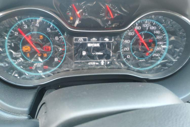 Used Chevrolet Cruze 2018 Redline 320 Automatic Pioneer Edition Odometer Close Up