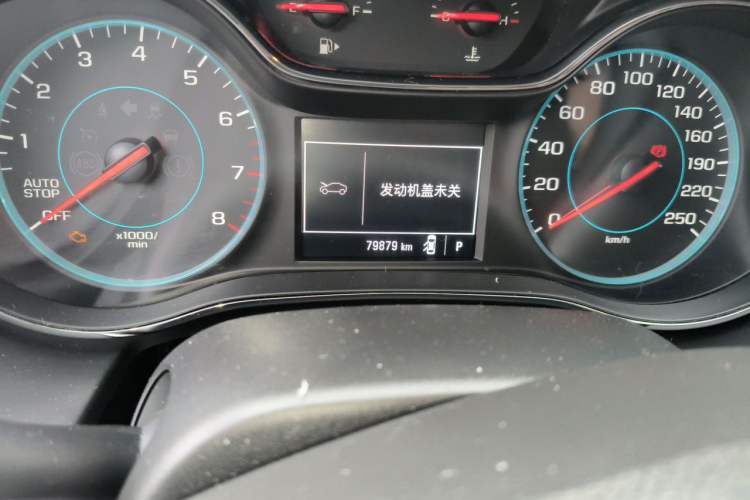 Used Chevrolet Cruze 2018 Revised 320 Automatic Xuanfeng Urban Edition Odometer Close Up