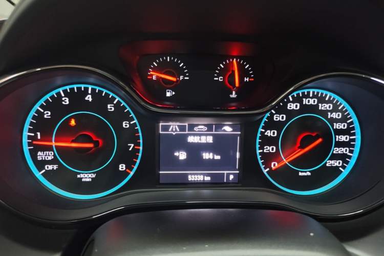 Used Chevrolet Cruze 2018 320 Automatic Pioneer Sunroof Edition Instrument Cluster