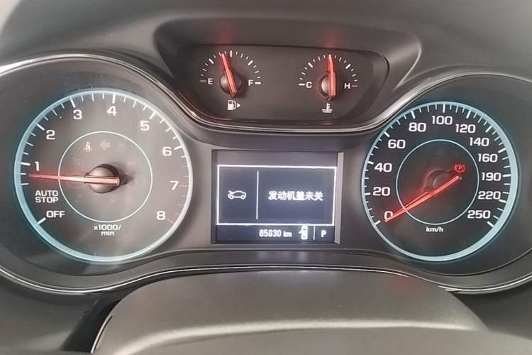 Used Chevrolet Cruze 2018 320 Automatic Pioneer Sunroof Edition Instrument Cluster