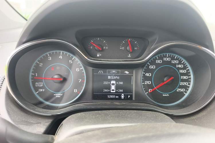 Used Chevrolet Cruze 2018 Revised Version 320 Automatic Pioneer Edition Instrument Cluster