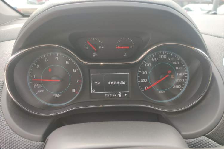 Used Chevrolet Cruze 2018 320 Automatic Pioneer Sunroof Edition Instrument Cluster
