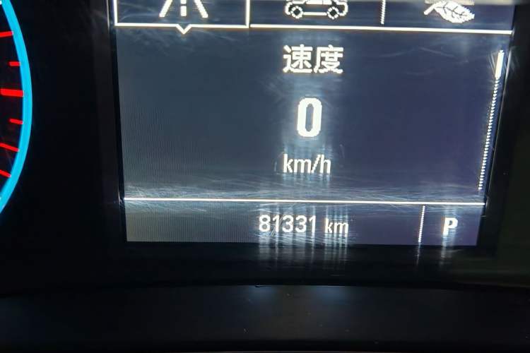 Used Chevrolet Cruze 2018 320 Automatic Pioneer Sunroof Edition Odometer Close Up