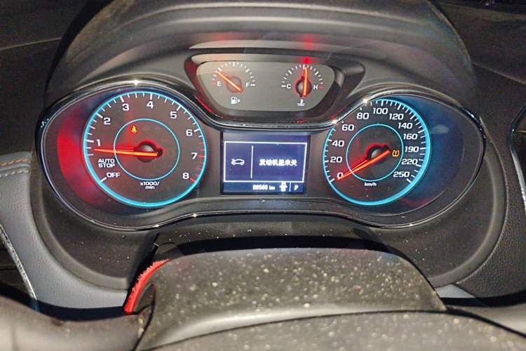 Used Chevrolet Cruze 2018 320 Automatic Xuanfeng Urban Edition Odometer Close Up