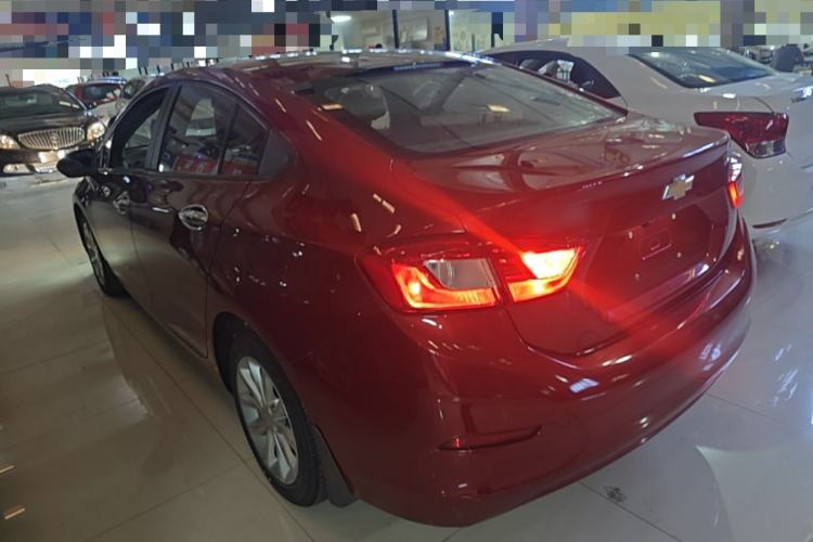 Used Chevrolet Cruze 2018 320 Automatic Pioneer Sunroof Edition Rear Left 45 Deg