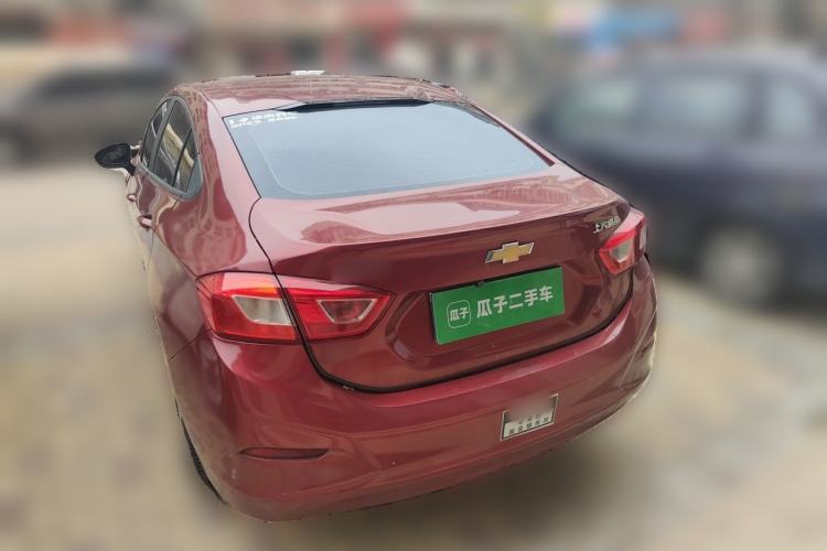 Used Chevrolet Cruze 2018 Hatchback 320 Automatic Pioneer Sunroof Edition Rear Left 45 Deg