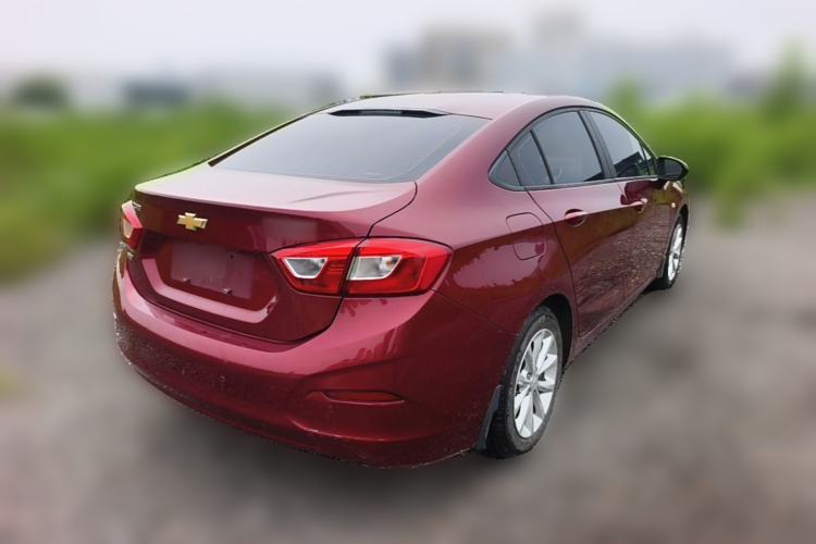 Used Chevrolet Cruze 2018 Revised Version 320 Automatic Pioneer Edition Rear Right 45 Deg