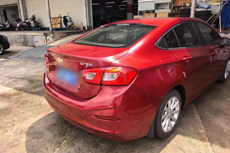 Used Chevrolet Cruze 2018 320 Automatic Pioneer Sunroof Edition Rear Right 45 Deg
