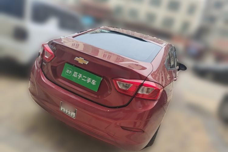 Used Chevrolet Cruze 2018 Hatchback 320 Automatic Pioneer Sunroof Edition Rear Right 45 Deg