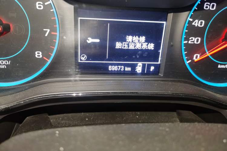 Used Chevrolet Cruze 2018 Redline 320 Automatic Xuanfeng Urban Edition Odometer Close Up