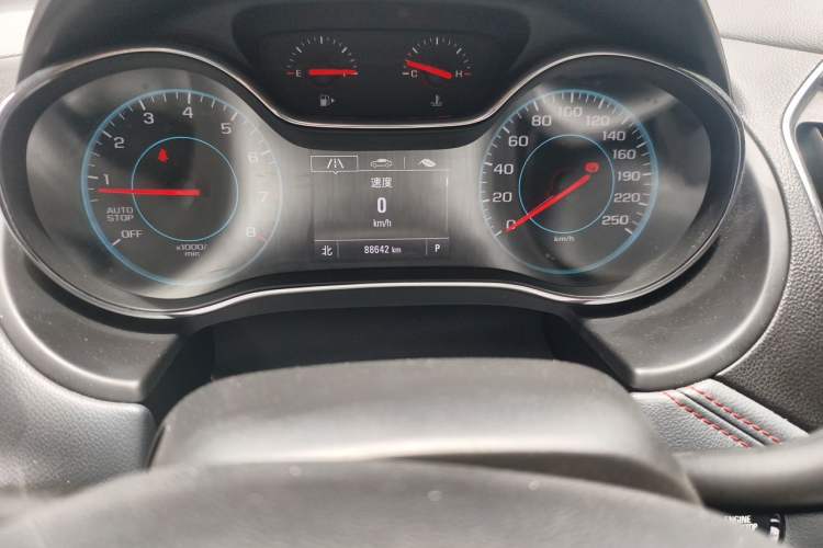 Used Chevrolet Cruze 2018 Redline 330T Dual-Clutch Flagship Edition Odometer Close Up