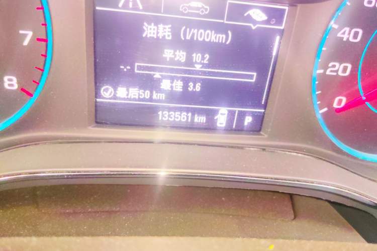 Used Chevrolet Cruze 2018 320 Automatic Xuanfeng Urban Edition Odometer Close Up