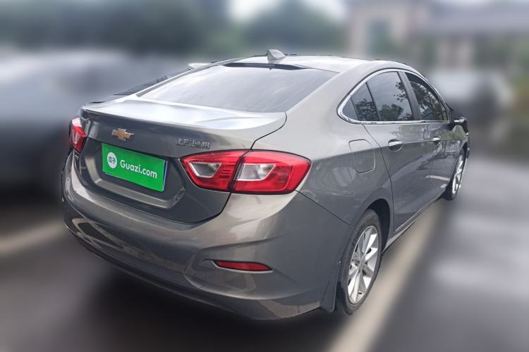Used Chevrolet Cruze 2018 Hatchback 320 Automatic Pioneer Sunroof Edition Rear Right 45 Deg