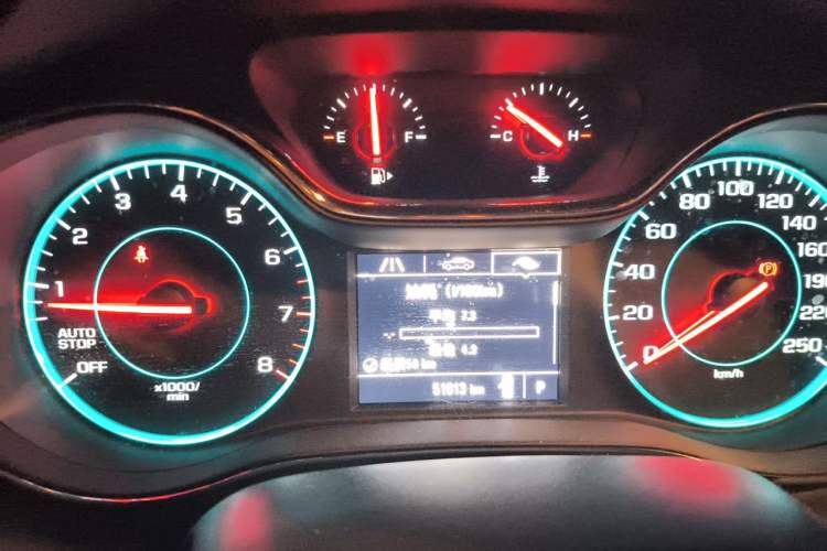 Used Chevrolet Cruze 2018 Revised Version 320 Automatic Pioneer Edition Instrument Cluster