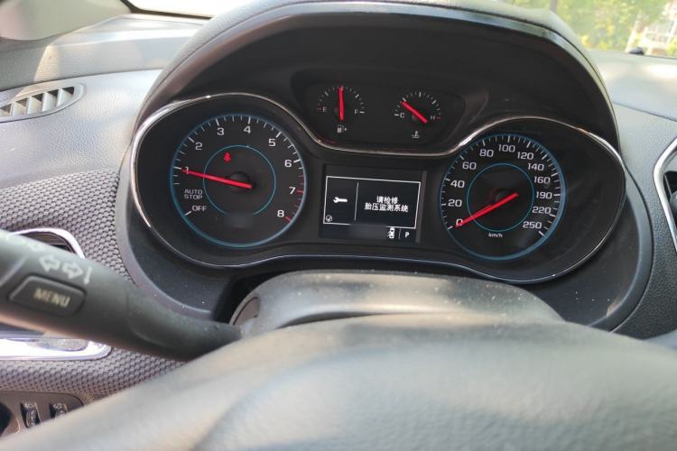 Used Chevrolet Cruze 2018 320 Automatic Pioneer Sunroof Edition Instrument Cluster