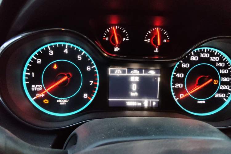 Used Chevrolet Cruze 2018 320 Automatic Pioneer Sunroof Edition Instrument Cluster