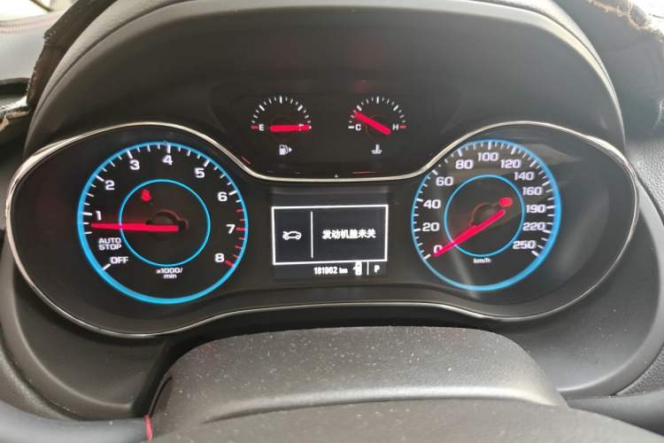 Used Chevrolet Cruze 2018 320 Automatic Pioneer Sunroof Edition Instrument Cluster