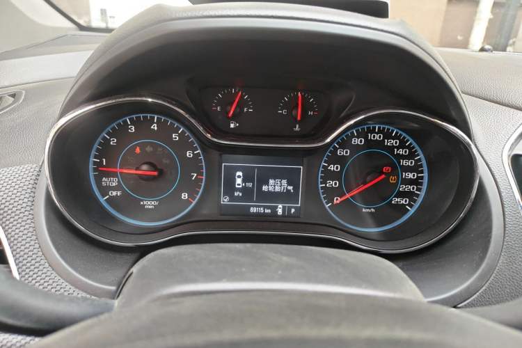 Used Chevrolet Cruze 2018 Revised Version 320 Automatic Pioneer Edition Instrument Cluster