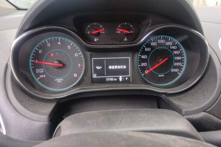 Used Chevrolet Cruze 2018 320 Automatic Pioneer Sunroof Edition Instrument Cluster