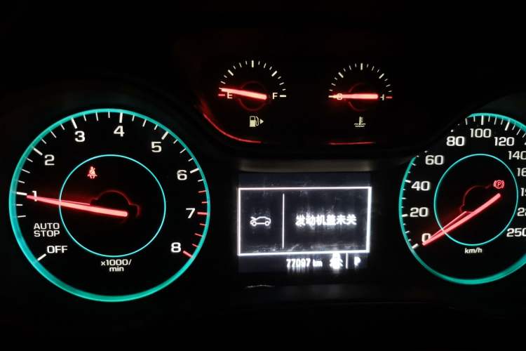 Used Chevrolet Cruze 2018 320 Automatic Pioneer Sunroof Edition Instrument Cluster