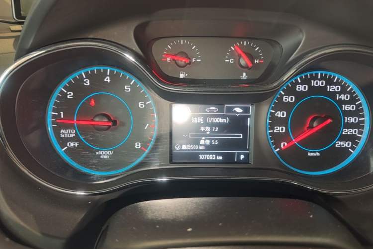 Used Chevrolet Cruze 2018 320 Automatic Pioneer Sunroof Edition Instrument Cluster