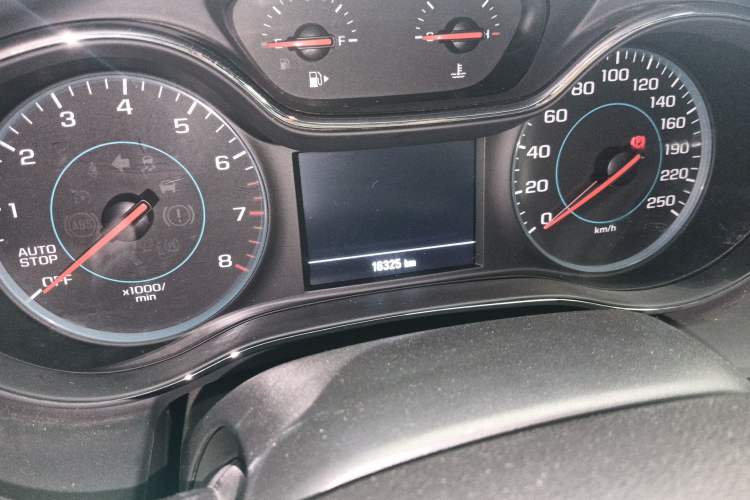 Used Chevrolet Cruze 2018 320 Automatic Xuanfeng Urban Edition Odometer Close Up