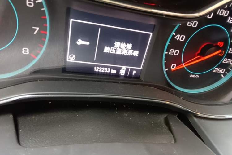 Used Chevrolet Cruze 2018 320 Automatic Pioneer Sunroof Edition Odometer Close Up