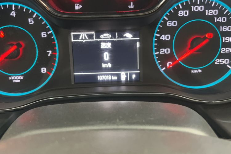 Used Chevrolet Cruze 2018 320 Automatic Pioneer Sunroof Edition Odometer Close Up