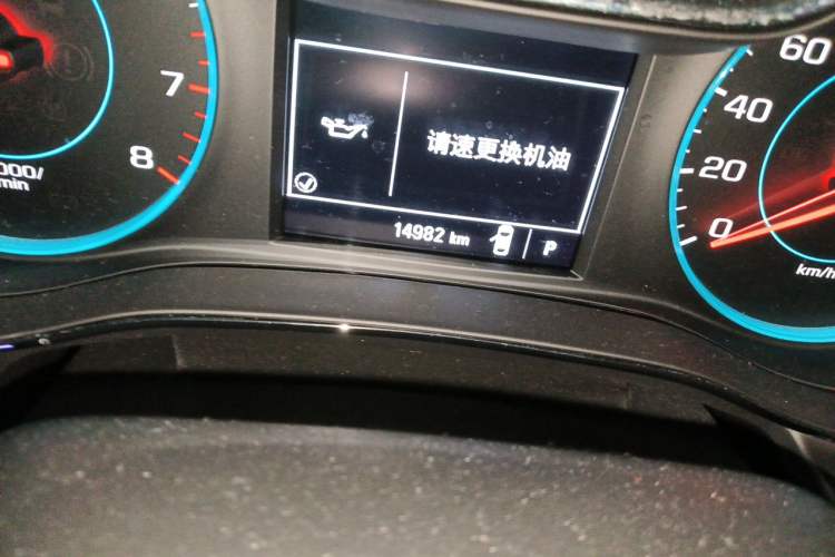 Used Chevrolet Cruze 2018 Redline 320 Automatic Xuanfeng Urban Edition Odometer Close Up