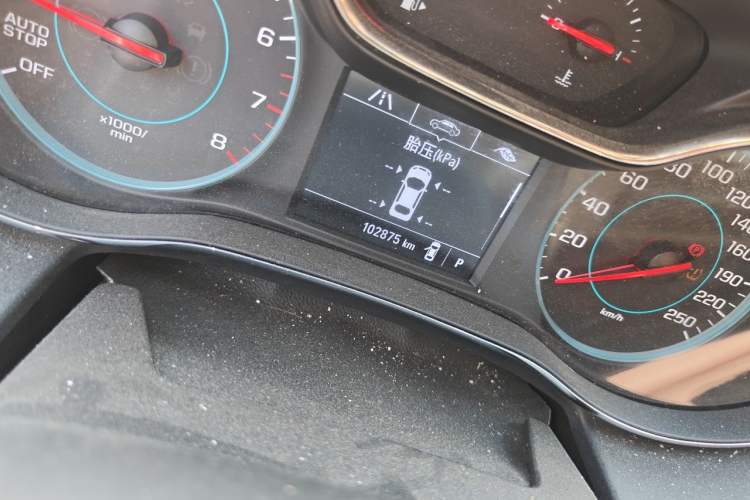 Used Chevrolet Cruze 2018 320 Automatic Xuanfeng Urban Edition Odometer Close Up