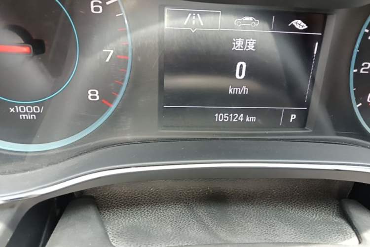 Used Chevrolet Cruze 2018 Redline 320 Automatic Xuanfeng Urban Edition Odometer Close Up