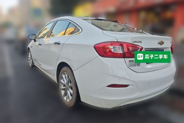 Used Chevrolet Cruze 2018 Hatchback 320 Automatic Pioneer Sunroof Edition Rear Left 45 Deg