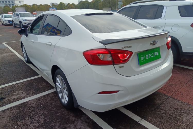 Used Chevrolet Cruze 2018 Revised Version 320 Automatic Pioneer Edition Rear Left 45 Deg