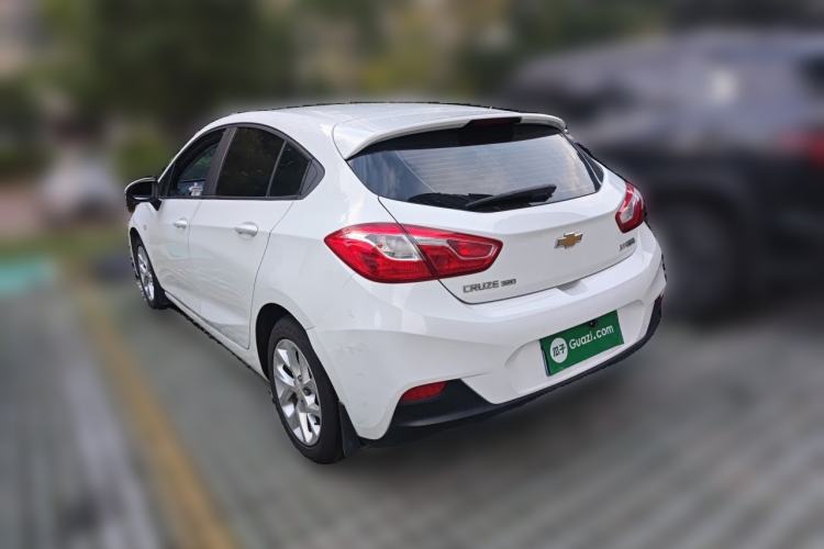 Used Chevrolet Cruze 2018 Hatchback 320 Automatic Pioneer Sunroof Edition Rear Left 45 Deg