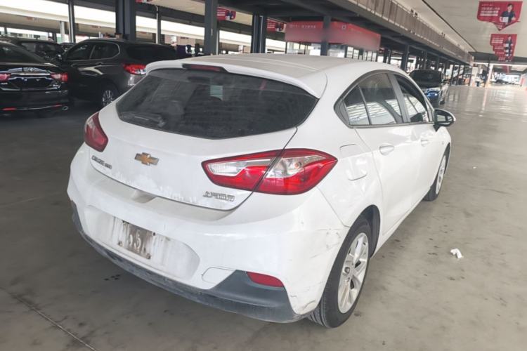 Used Chevrolet Cruze 2018 Hatchback 320 Automatic Pioneer Sunroof Edition Rear Right 45 Deg