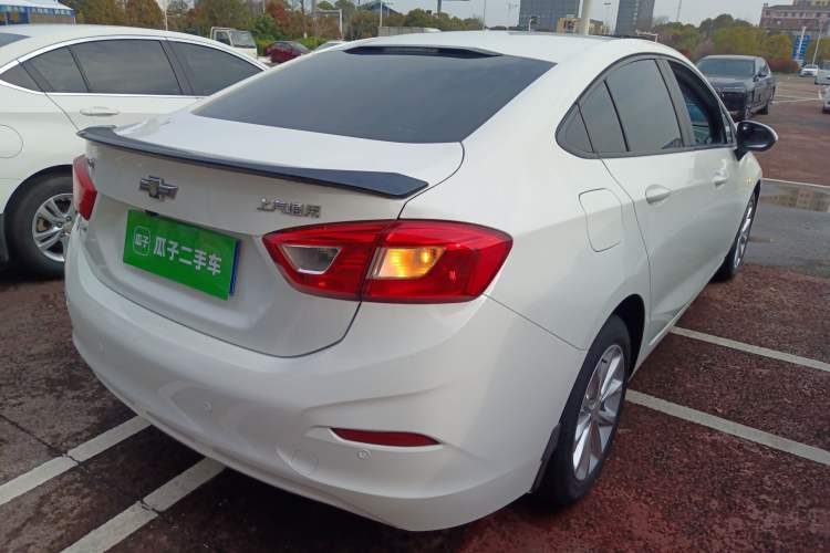 Used Chevrolet Cruze 2018 Revised Version 320 Automatic Pioneer Edition Rear Right 45 Deg
