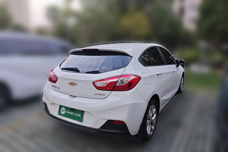 Used Chevrolet Cruze 2018 Hatchback 320 Automatic Pioneer Sunroof Edition Rear Right 45 Deg